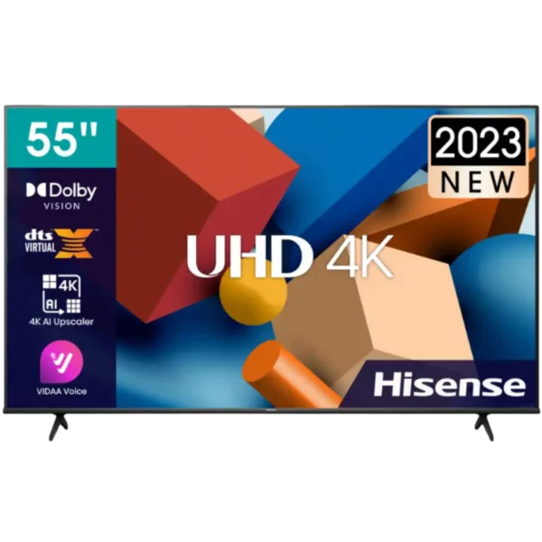 Hisense 55 Smart 4K Frameless A6K | 55A6KKEN