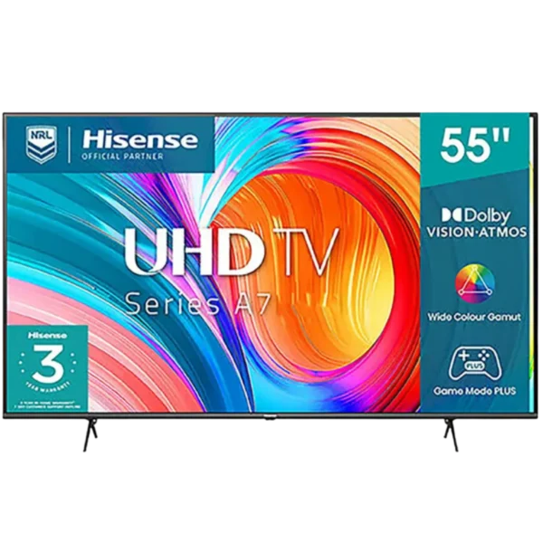 Hisense 55 smart 4K UHD Frameless A7 | 55A7KKEN