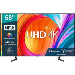 Hisense 58 smart 4k Frameless VIDAA | 58A6HKEN