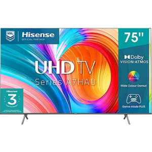 Hisense 75 smart UHD 4K Frameless A7 | 75A7HKEN