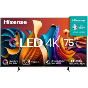 Hisense 75 QLED 4K TV Smart Frameless Q6N | 75Q6NKEN