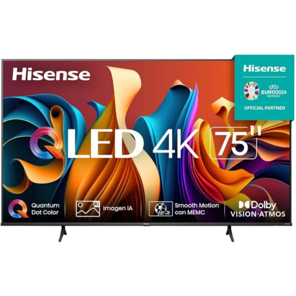 Hisense 75 QLED 4K TV Smart Frameless Q6N | 75Q6NKEN