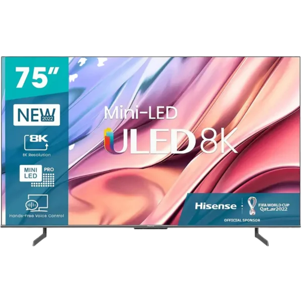 Hisense 75 Inches Smart Android ULED 8K UHD HDR Frameless U7 | 75U80H